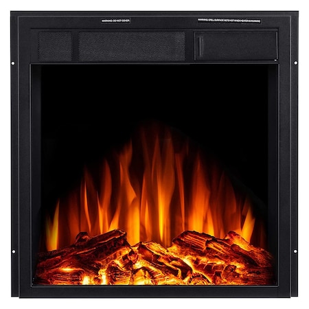 Edendirect 22.4'' Ventless Electric Fireplace Insert, Remote Control, Adjustable Led Flame Brightness M225C